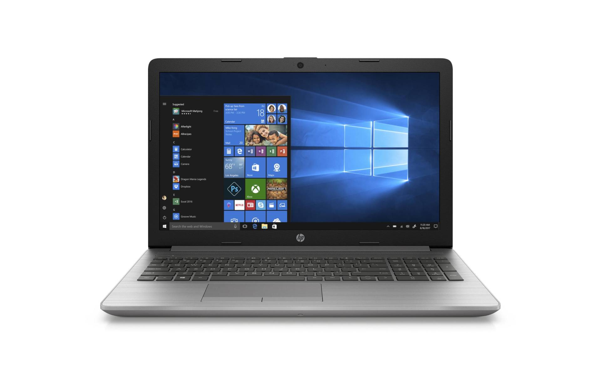 HP Notebook »250 G7 8AB34ES«, / 15,6 Zoll, Intel, Core i7, 8 GB HDD, 512 GB SSD von HP