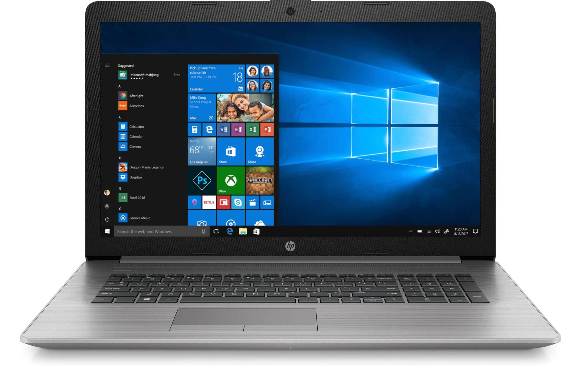 HP Notebook »470 G7 9HQ27EA«, 43,94 cm, / 17,3 Zoll, Intel, Core i7, 16 GB HDD, 512 GB SSD von HP