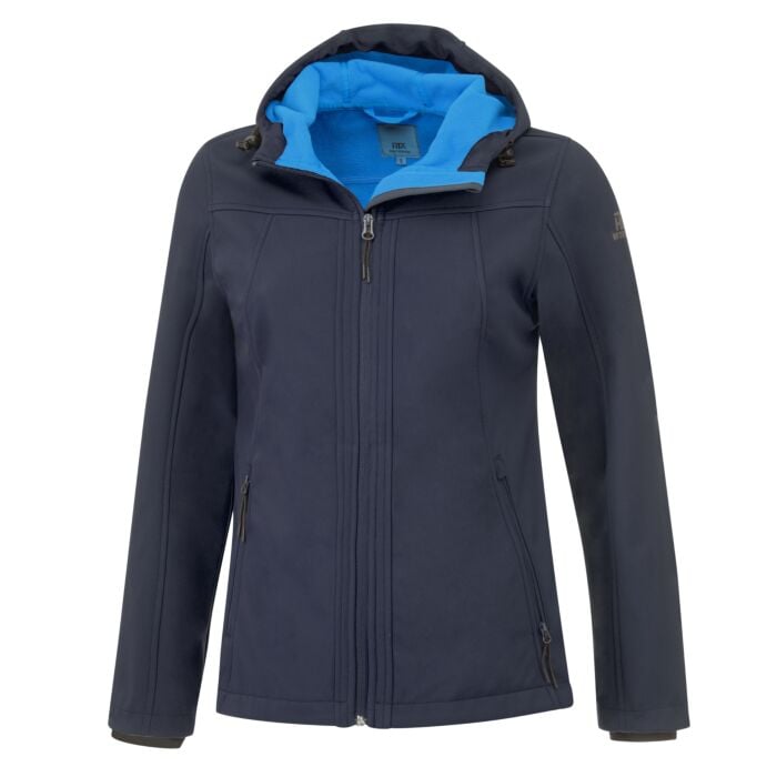 Funktionelle Soft Shell Jacke von HTA für Damen, marine von HTA