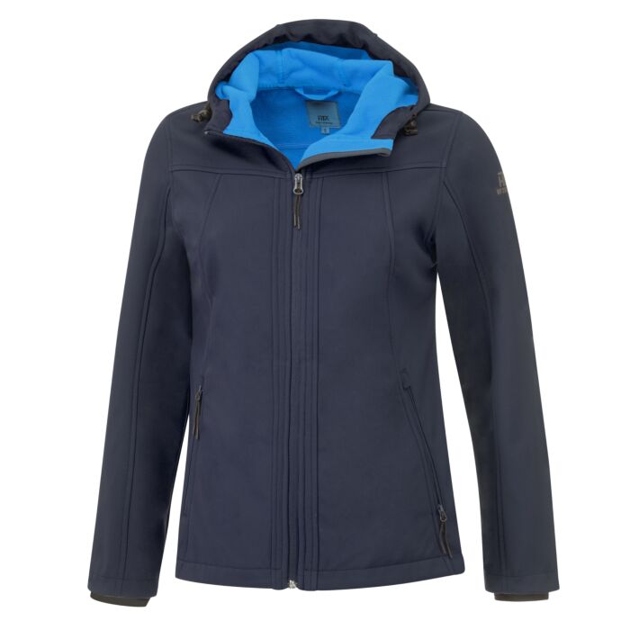 Funktionelle Soft Shell Jacke von HTA für Damen, marine, XL von HTA