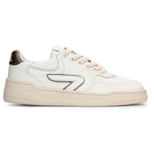HUB - Women's Court - Sneaker Gr 40 weiß/beige HUB - Women's Court - Sneaker Gr 40 weiß/beige von HUB