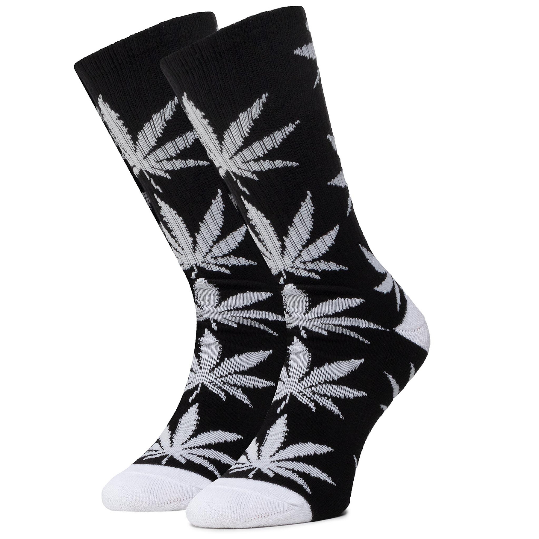 Hohe Unisex-Socken HUF Essentials Plantlife Sock SK00298 r.OS Black von HUF