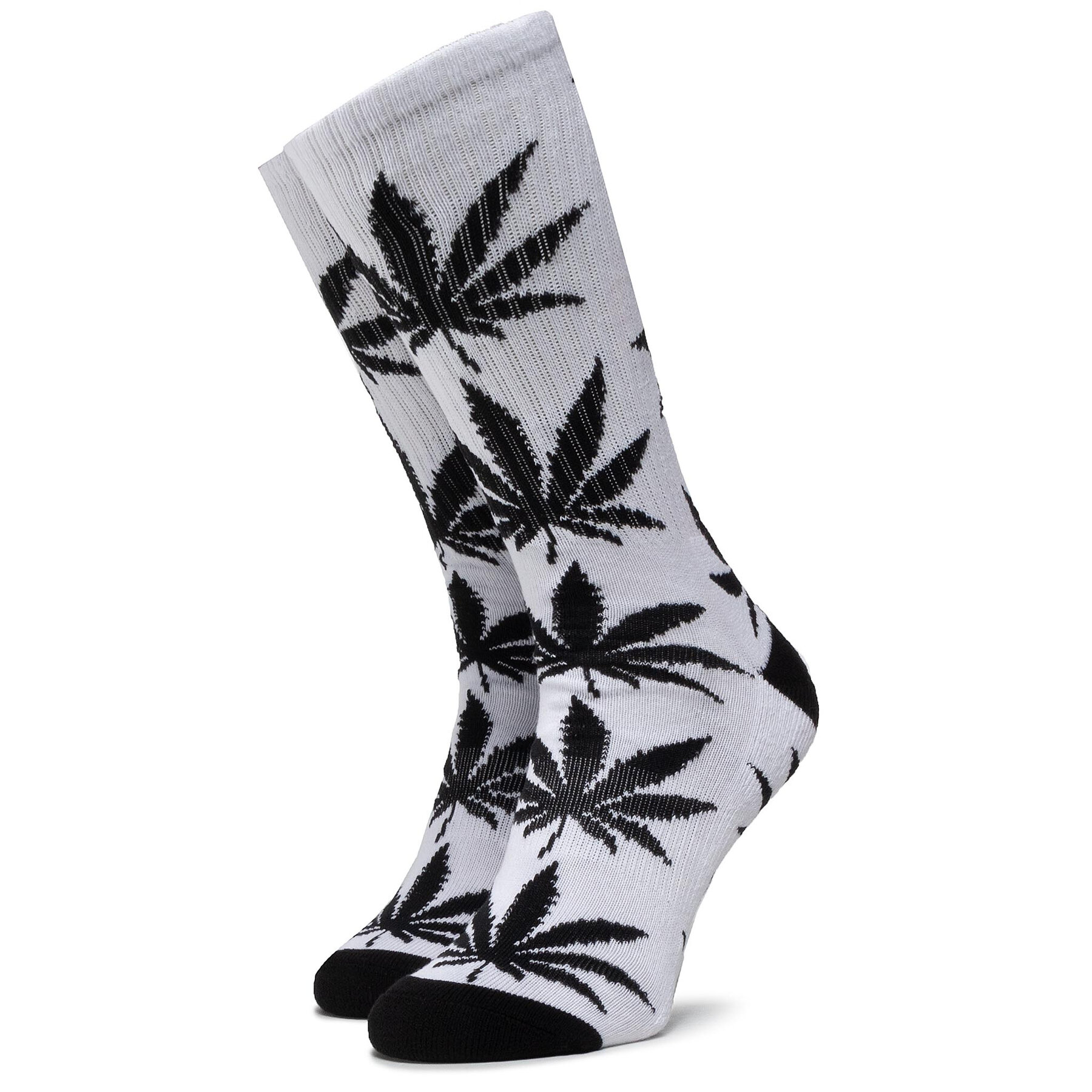 Hohe Unisex-Socken HUF Essentials Plantlife Sock SK00298 r.OS White von HUF