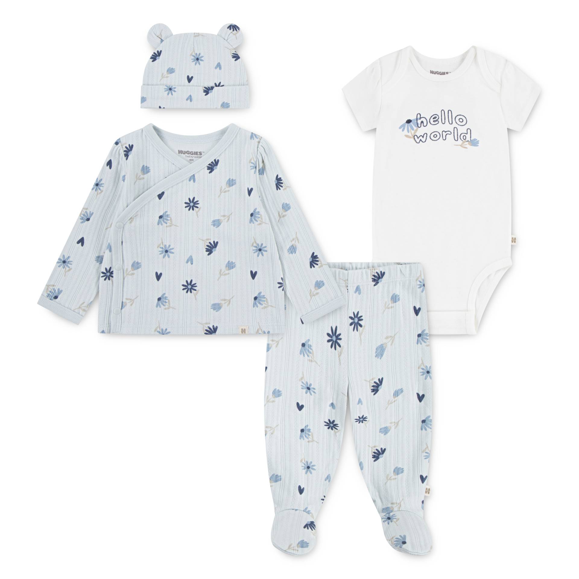 HUGGIES babywear Neugeborenen-Geschenkset HUGGIES babywear Neugeborenen-Geschenkset von HUGGIES babywear