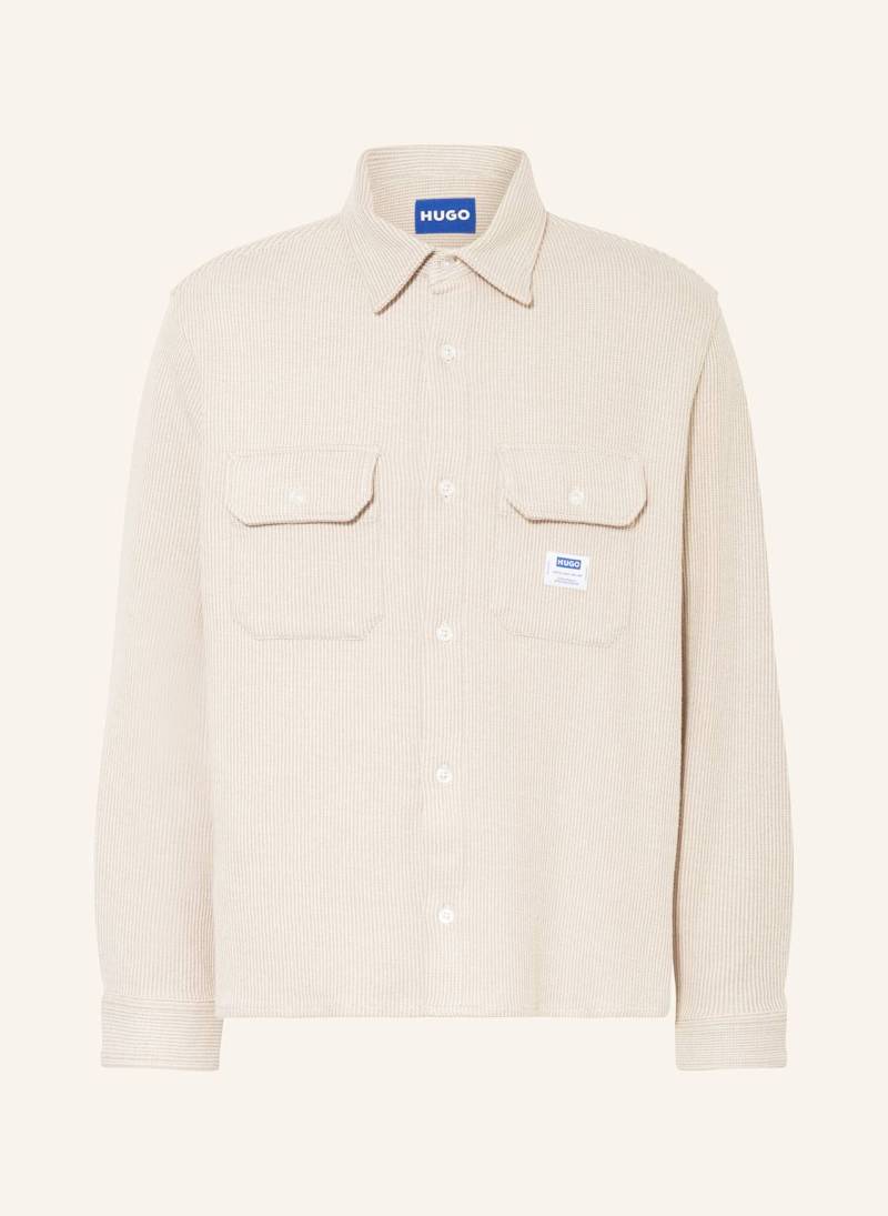 Hugo Blue Overshirt Ekynone weiss von HUGO BLUE