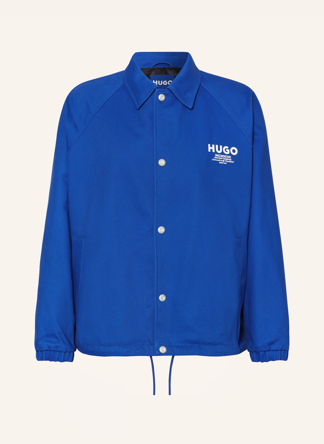 Hugo Blue Jacke Bujo blau von HUGO BLUE