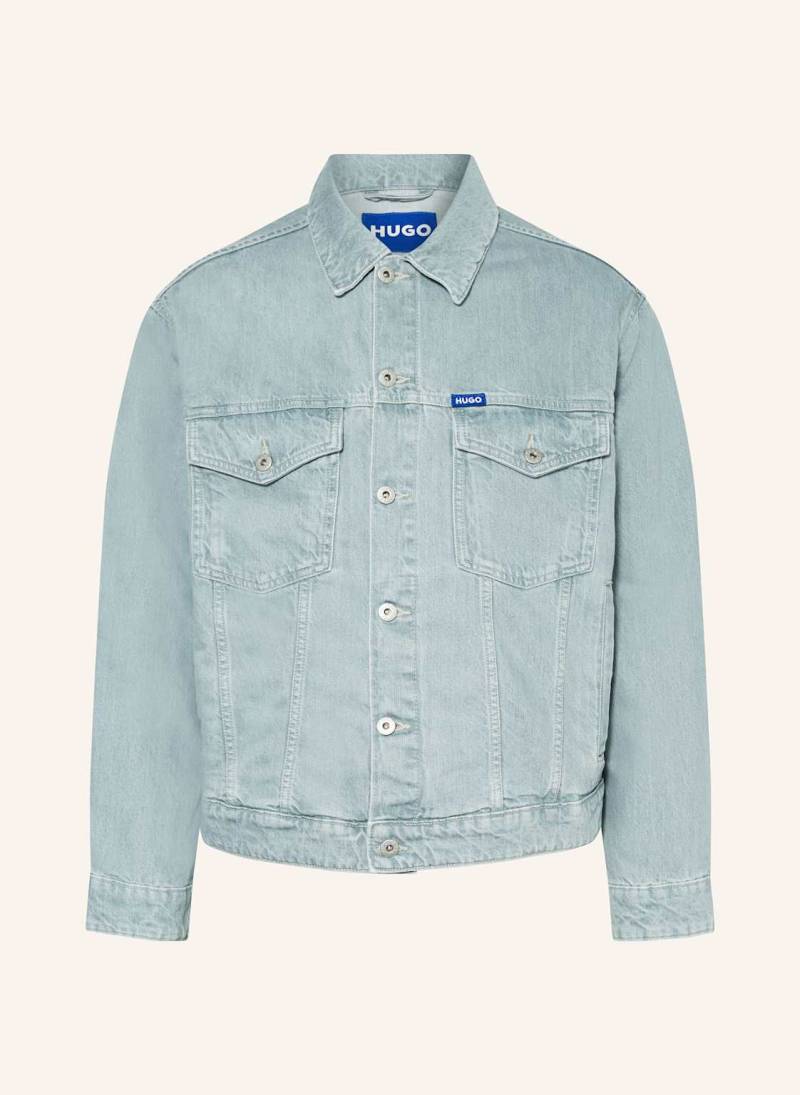 Hugo Blue Jeansjacke Dex gruen von HUGO BLUE