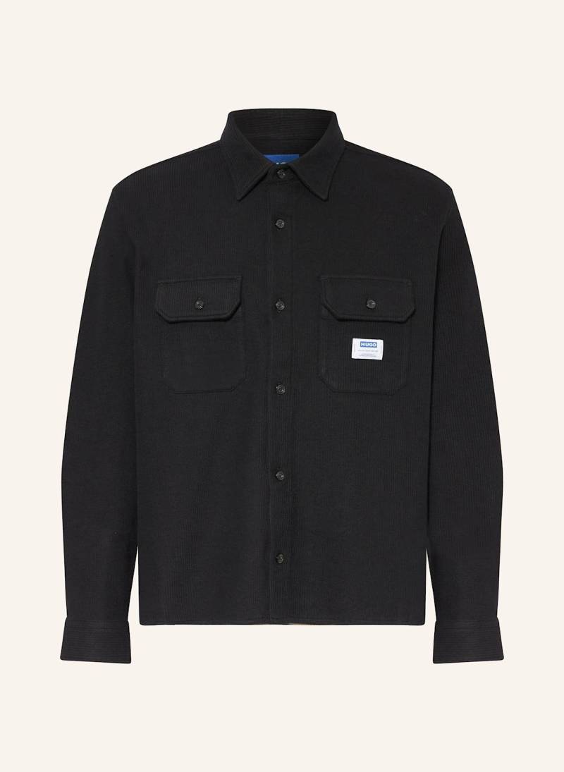 Hugo Blue Overshirt Ekynone schwarz von HUGO BLUE