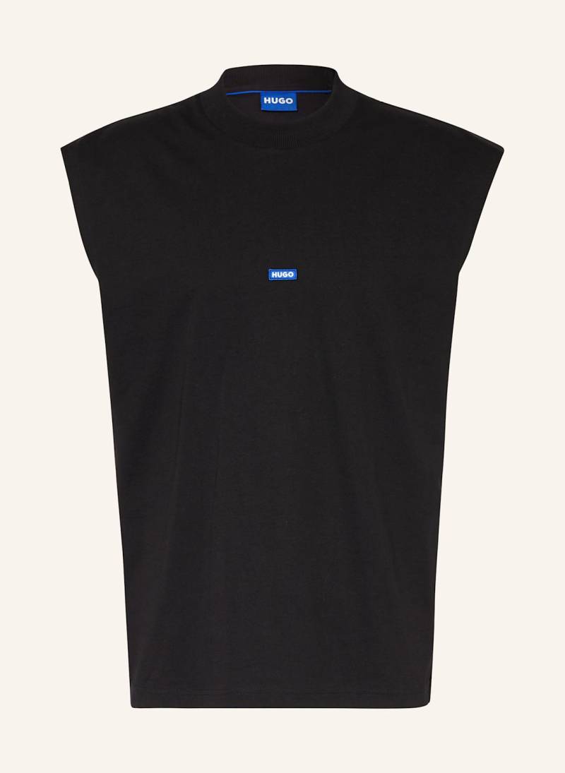 Hugo Blue Tanktop Navertz schwarz von HUGO BLUE