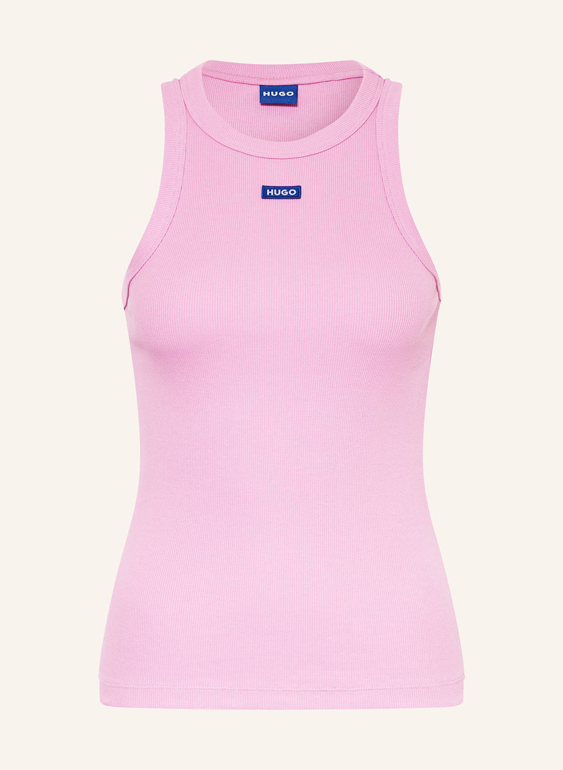 Hugo Blue Top Easy Tank rosa von HUGO BLUE