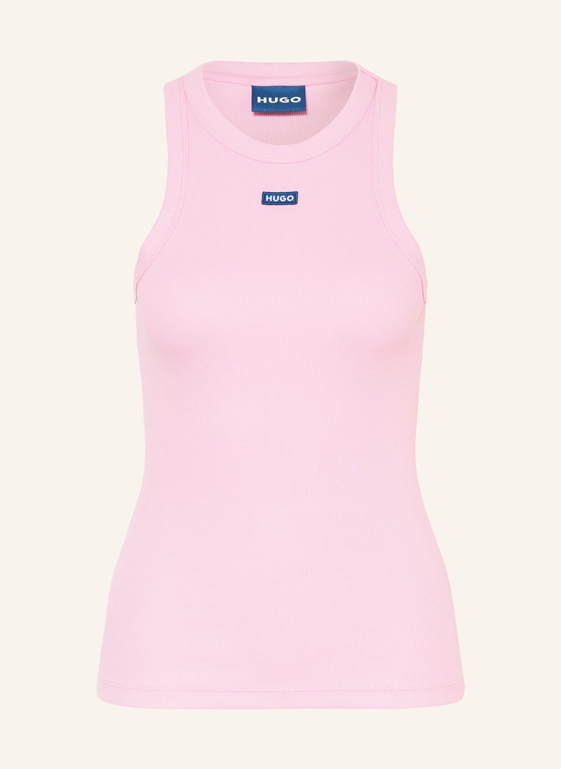 Hugo Blue Top Easy Tank rosa von HUGO BLUE