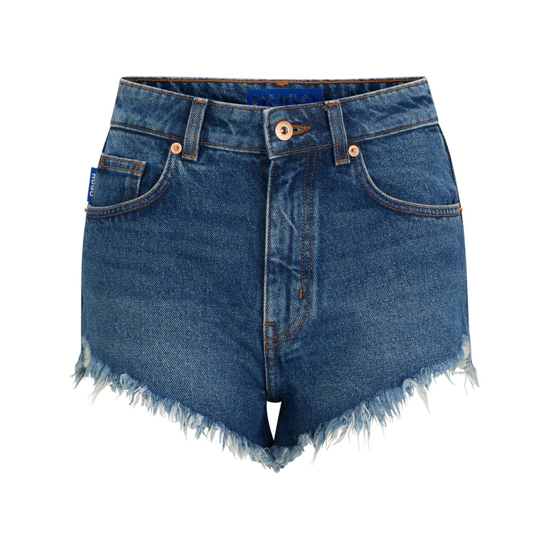 Jeansshorts, Kurz Damen Blau  26 von HUGO BLUE