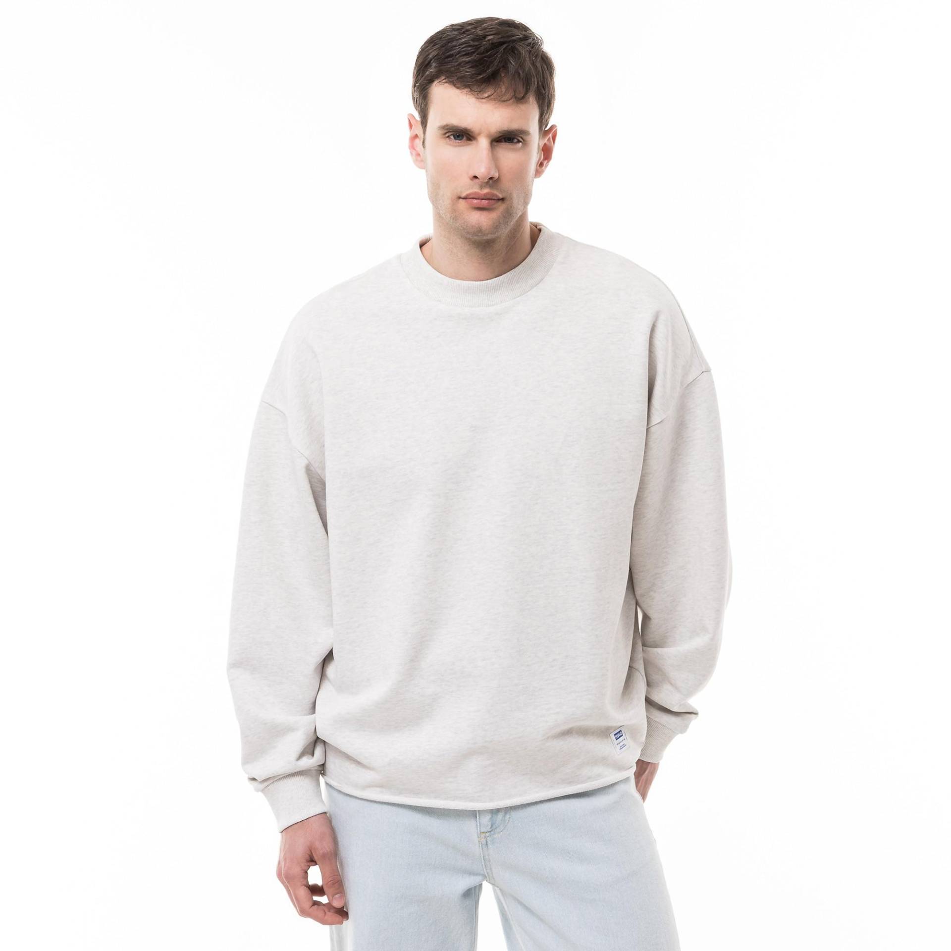 Sweatshirt Herren Grau L von HUGO BLUE