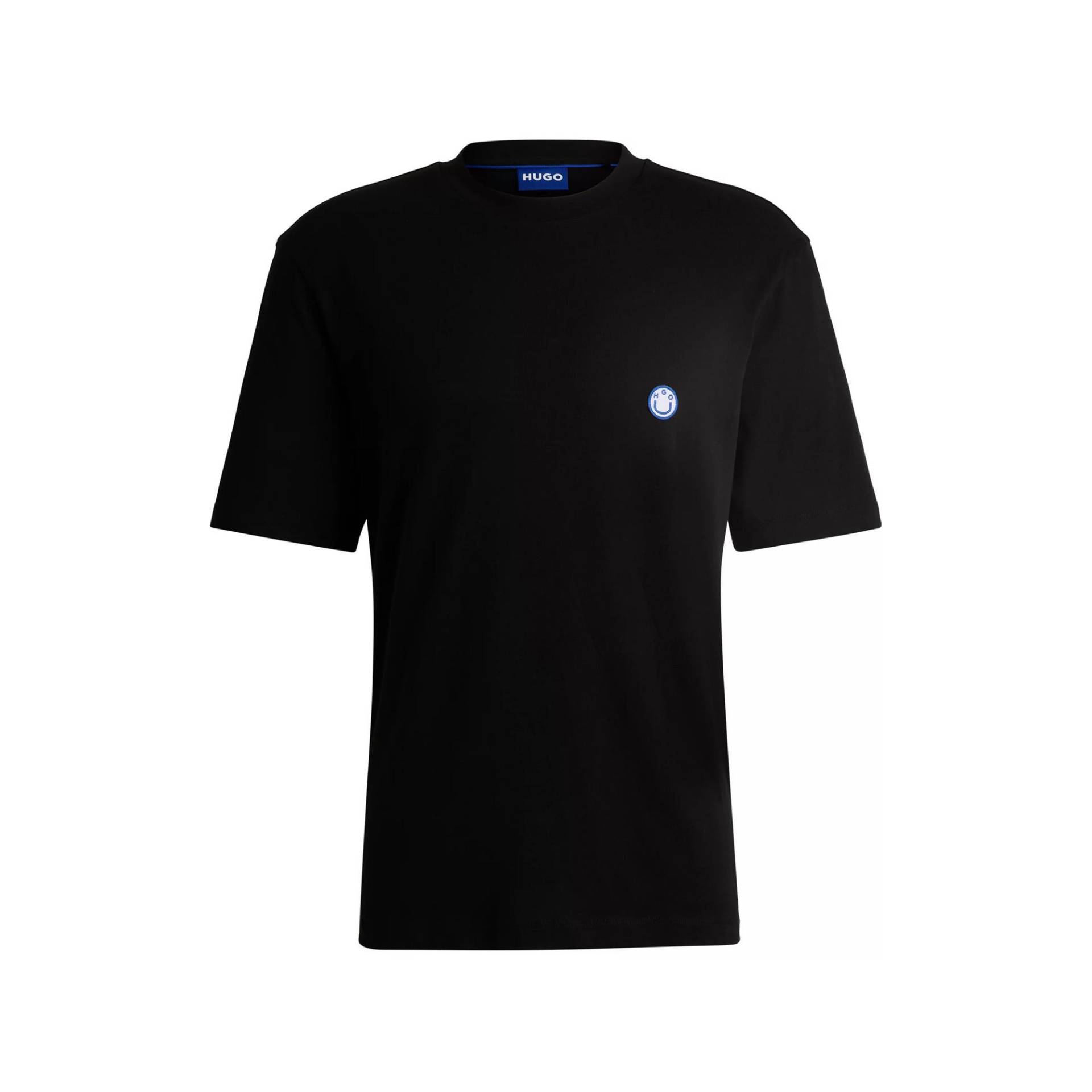 T-shirt Herren Black M von HUGO BLUE