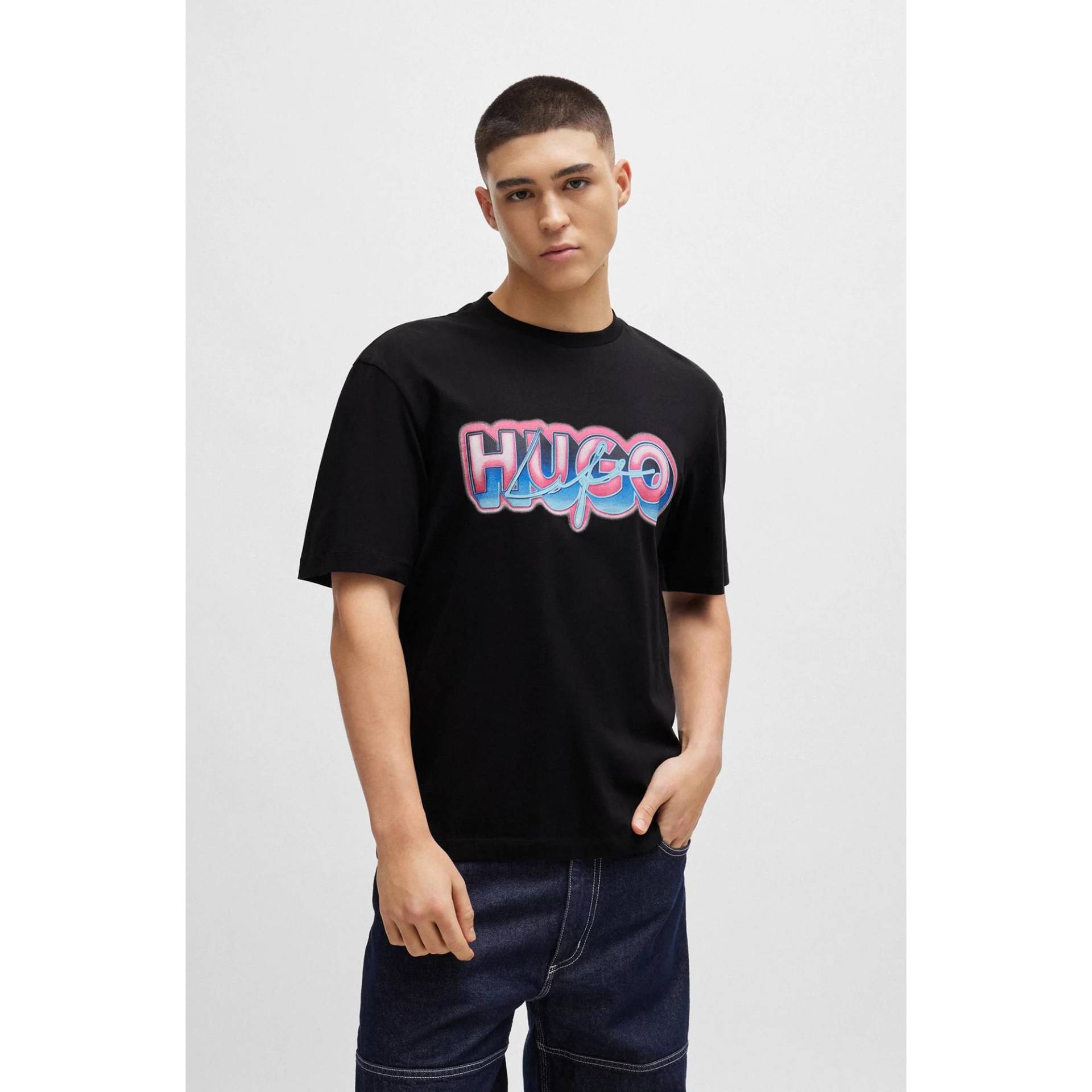 T-shirt Herren Black XL von HUGO BLUE