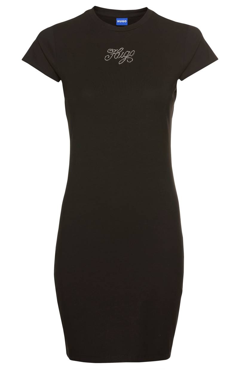 HUGO Blue Jerseykleid »Nalix_B«, mit Logoschriftzug Stass Glitzer von HUGO Blue