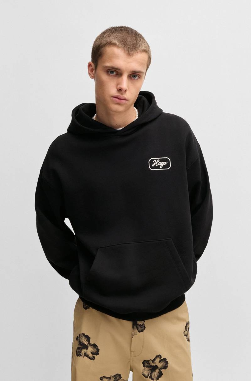 HUGO Blue Kapuzensweatshirt »Nualo«, mit grossem Logodruck hinten von HUGO Blue