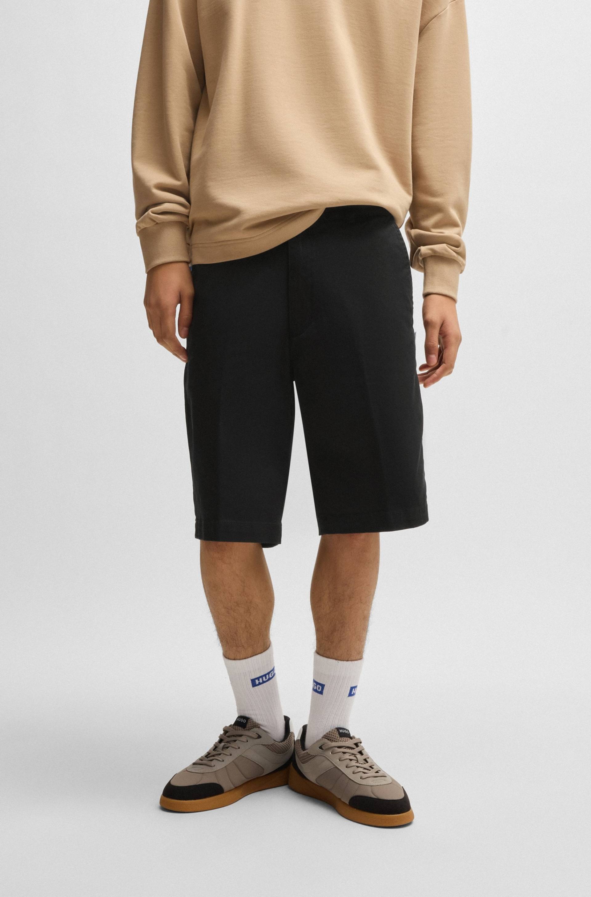 HUGO Blue Shorts »Dante242«, mit Flag-Label von HUGO Blue