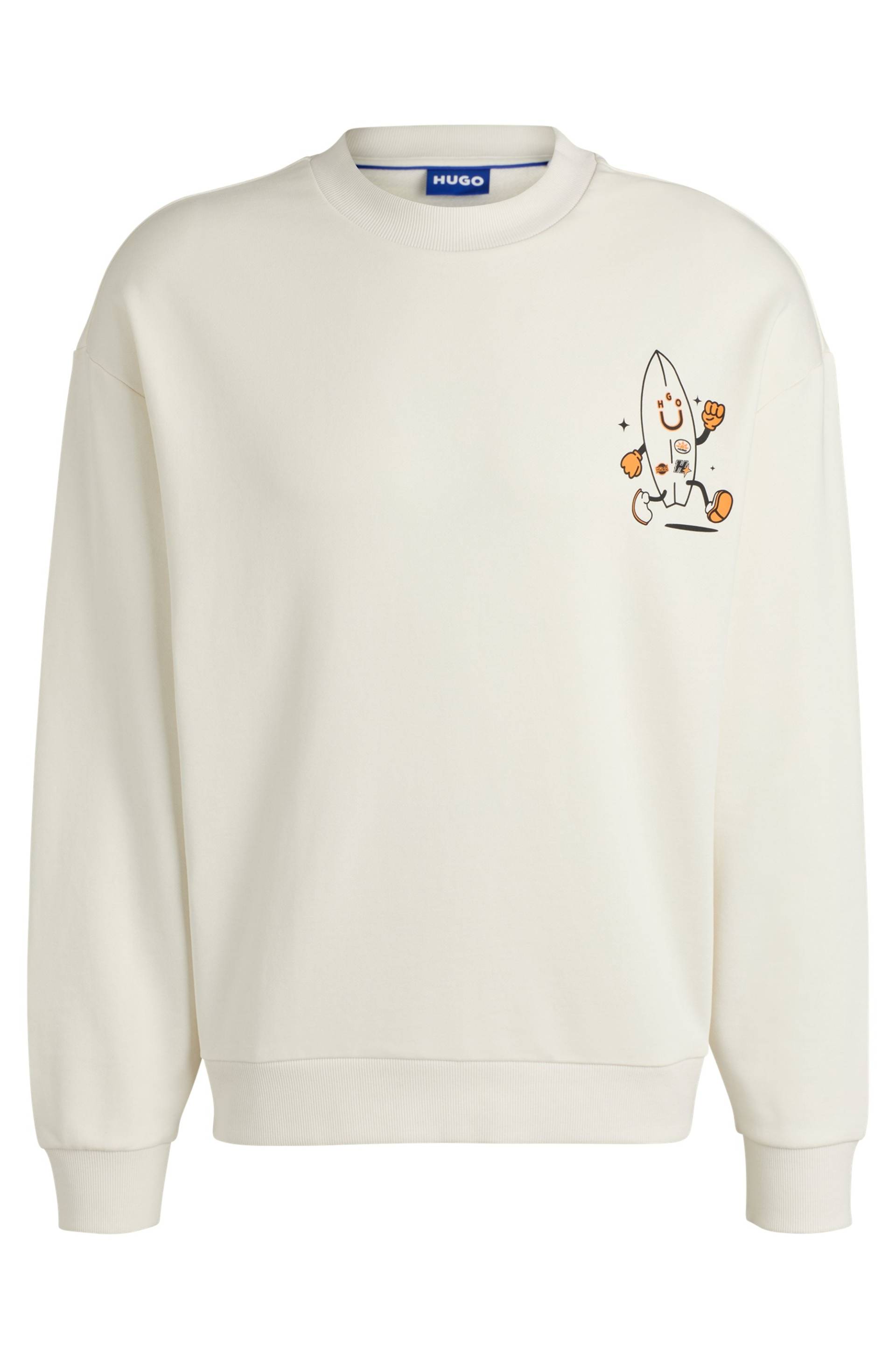 HUGO Blue Sweatshirt »Nigotil«, Unisex, mit grossem Rückendruck HUGO Blue Sweatshirt »Nigotil«, Unisex, mit grossem Rückendruck von HUGO Blue