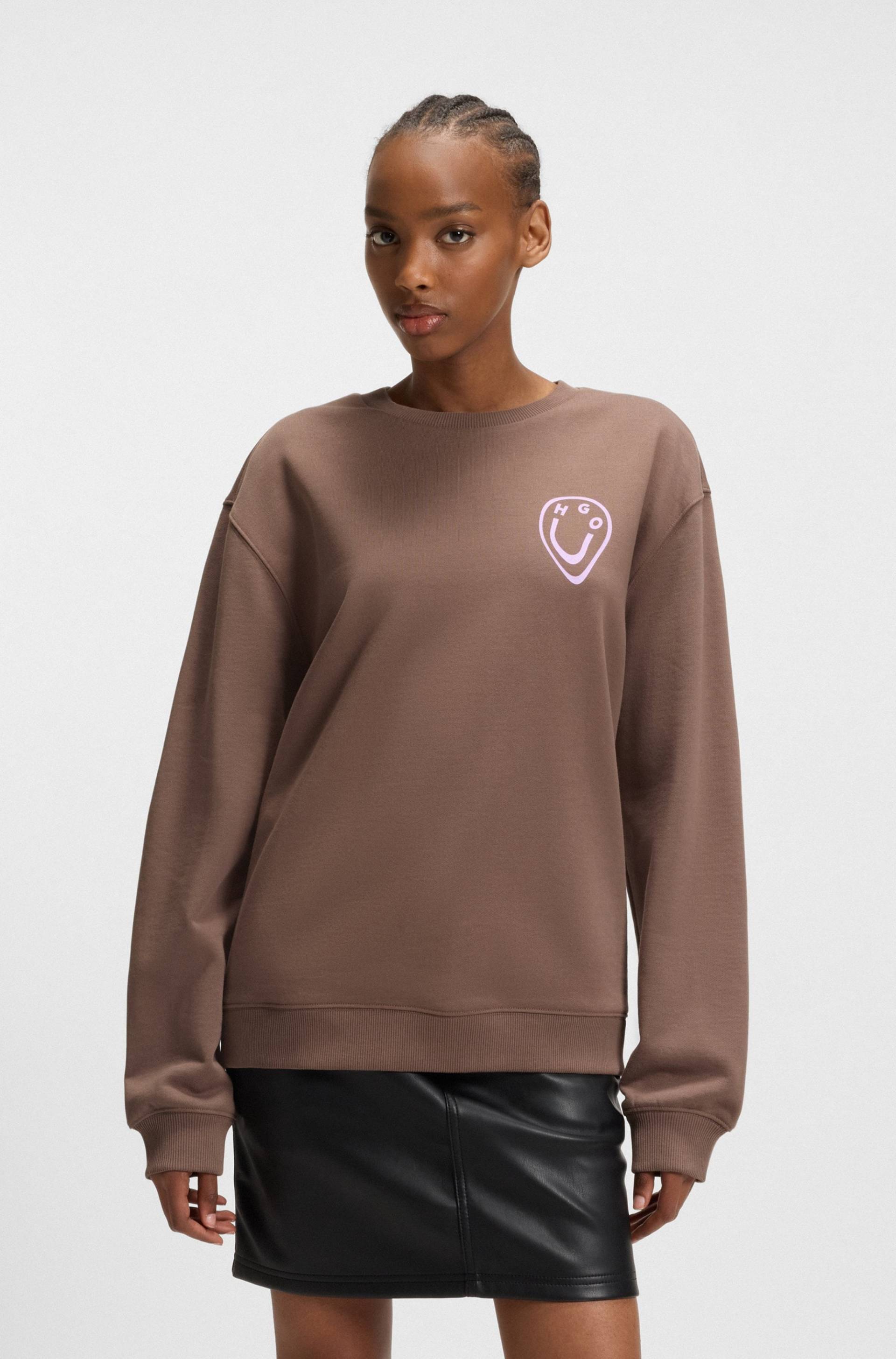HUGO Blue Sweatshirt »Oversized Crew« HUGO Blue Sweatshirt »Oversized Crew« von HUGO Blue
