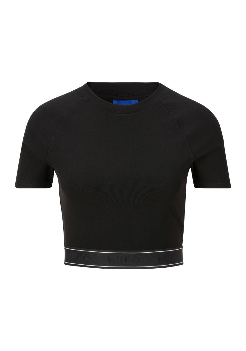 HUGO Blue T-Shirt »Dolly«, mit Logo-Elastiktape, cropped von HUGO Blue