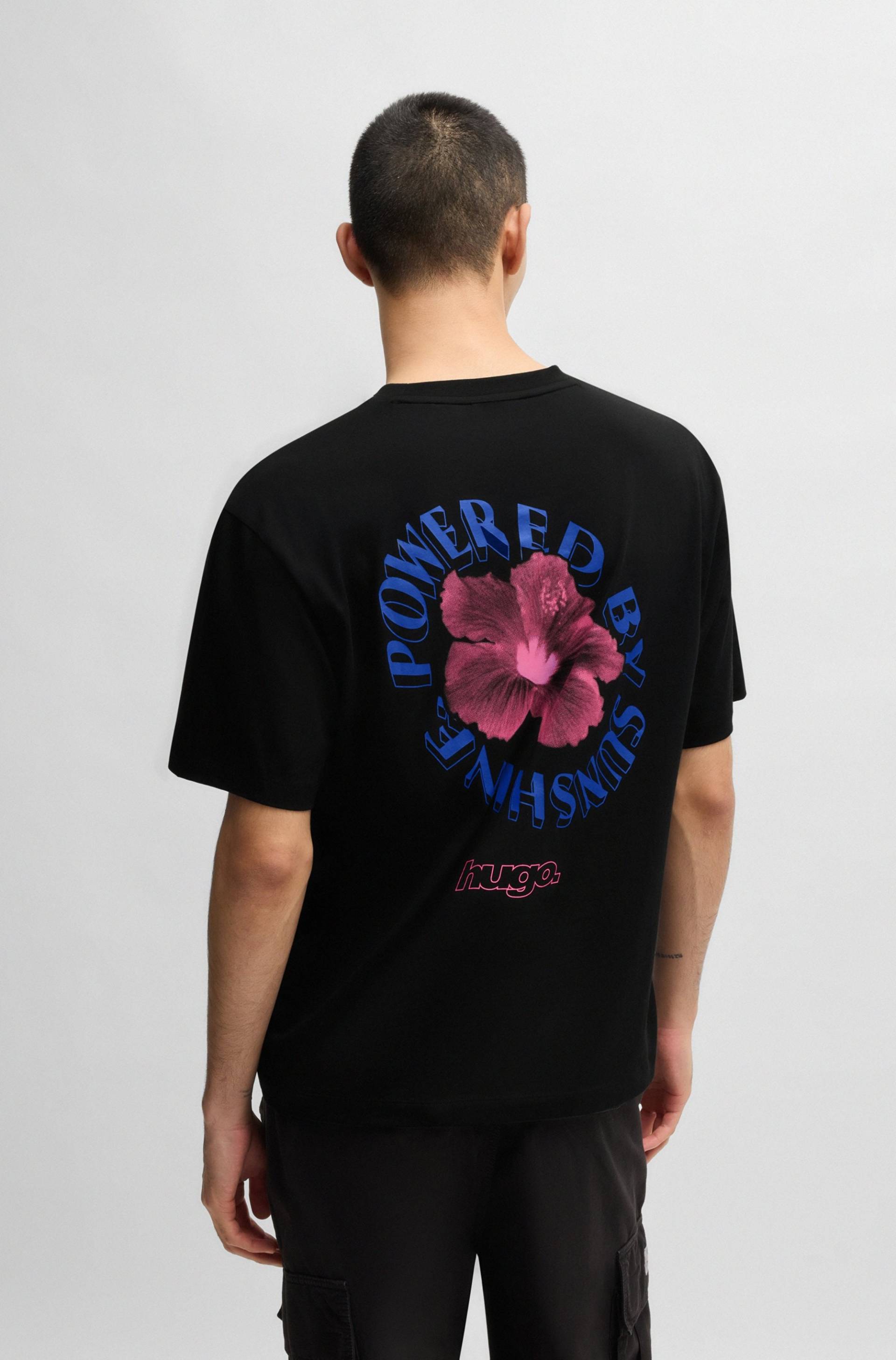 HUGO Blue T-Shirt »Napoka«, Unisex, mit Hugo-Rückendruck von HUGO Blue