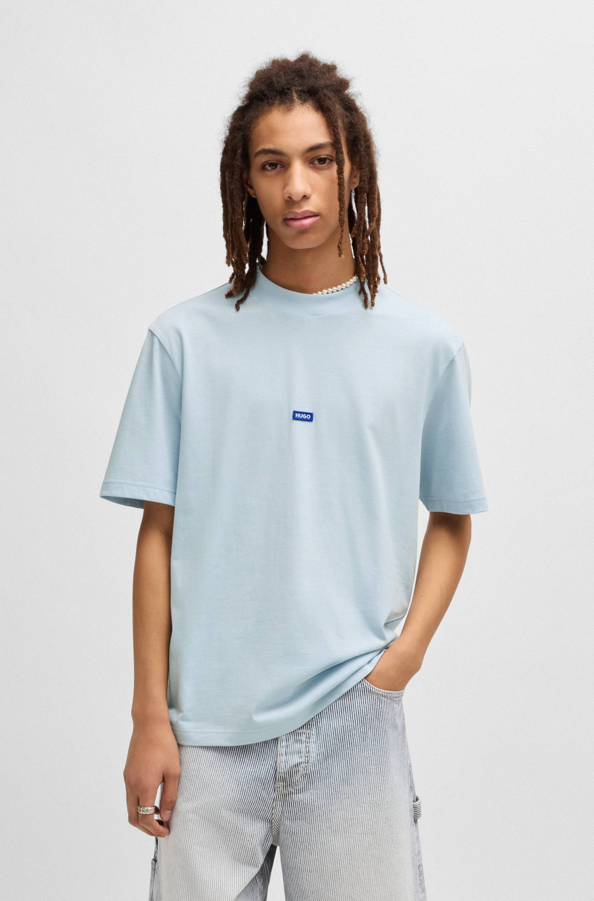 HUGO Blue T-Shirt »Nieros«, mit Logo-Patch HUGO Blue T-Shirt »Nieros«, mit Logo-Patch von HUGO Blue