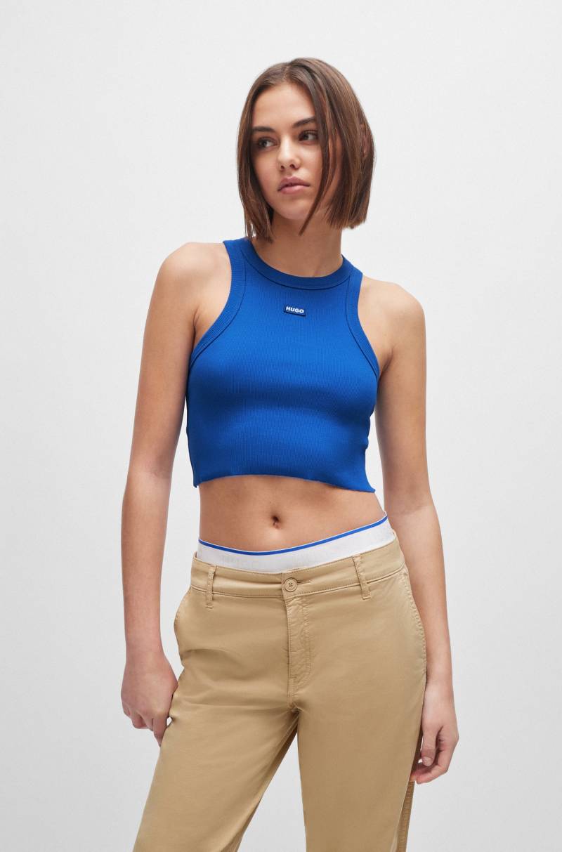 HUGO Blue Tanktop »Baby Tank«, Cropped-Form von HUGO Blue