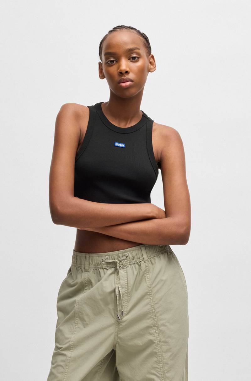 HUGO Blue Tanktop »Baby Tank«, Cropped-Form von HUGO Blue