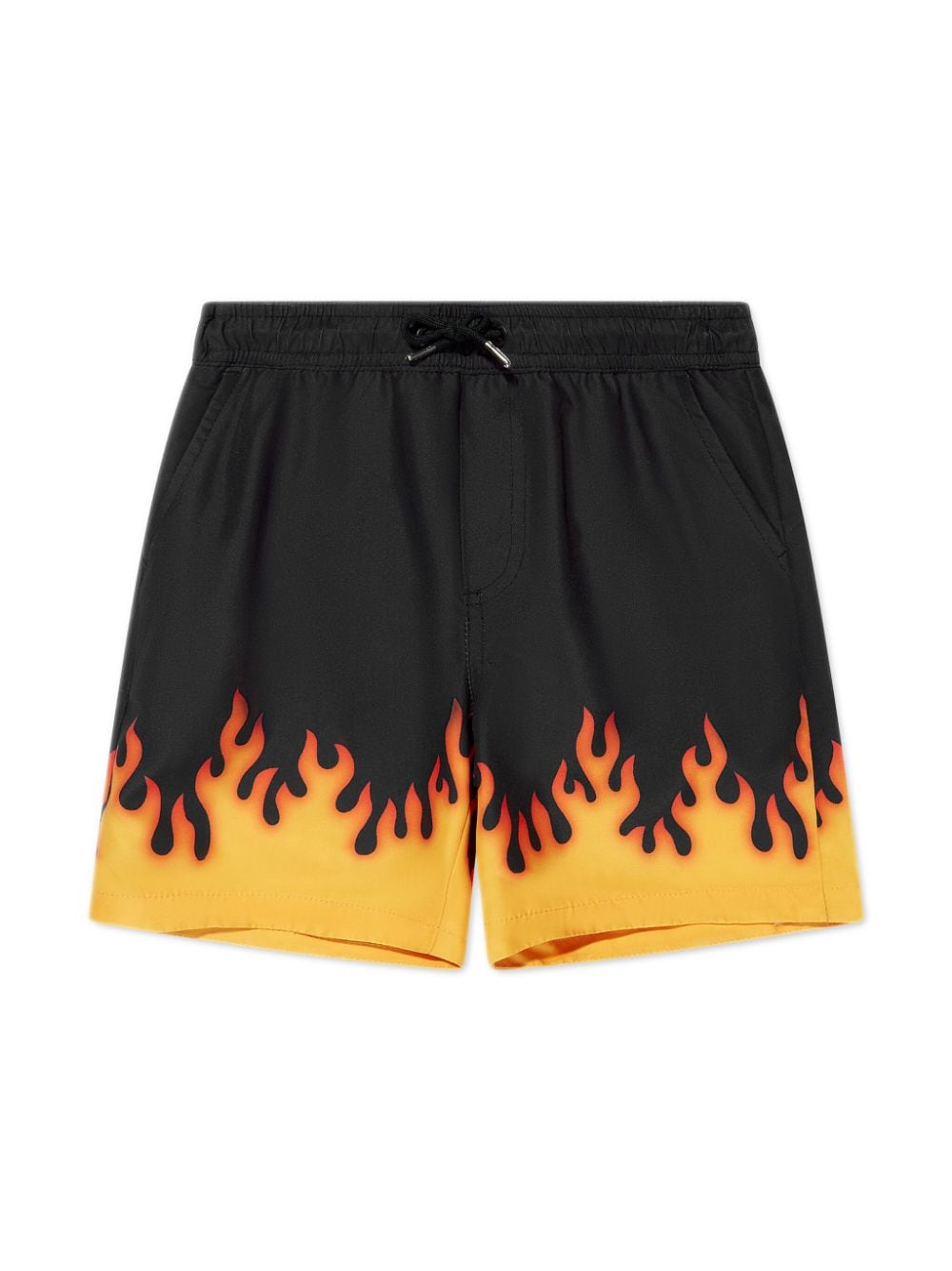 HUGO KIDS flame-print swim shorts - Black von HUGO KIDS