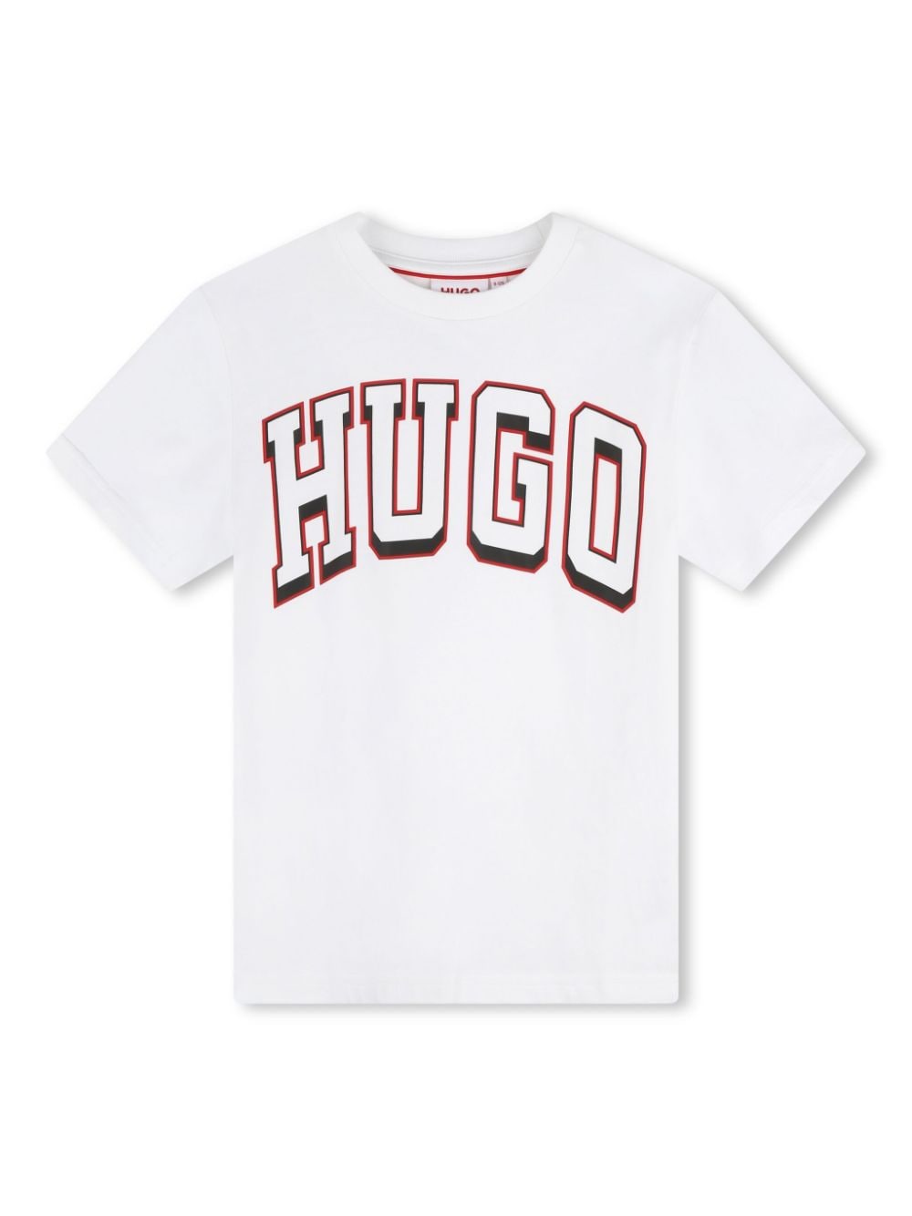 HUGO KIDS logo-print cotton T-shirt - White von HUGO KIDS