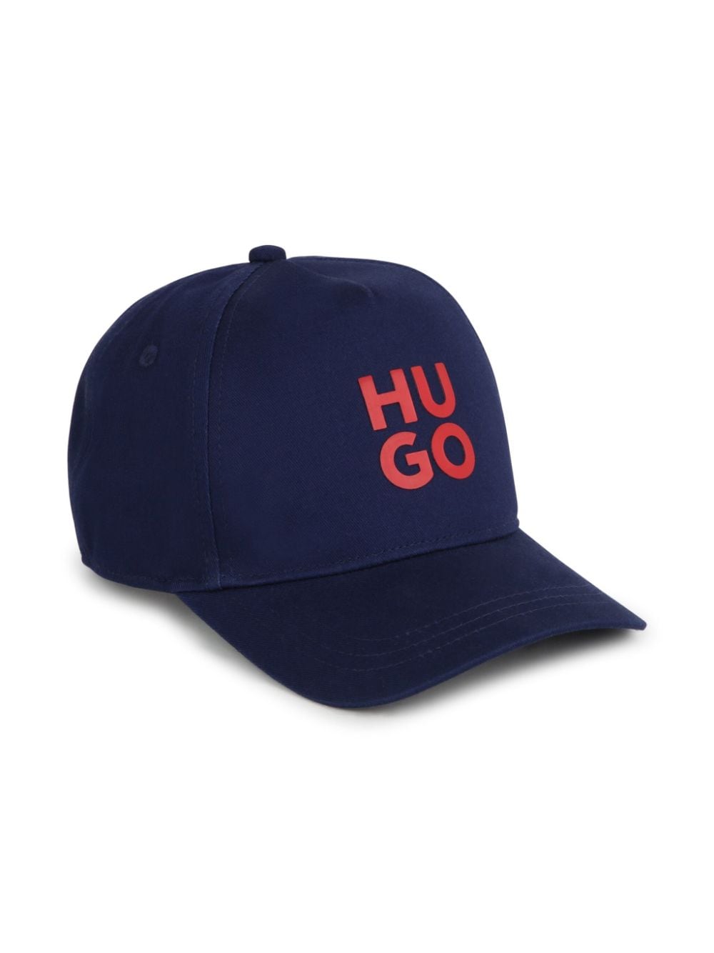 HUGO KIDS logo-print cotton cap - Blue von HUGO KIDS
