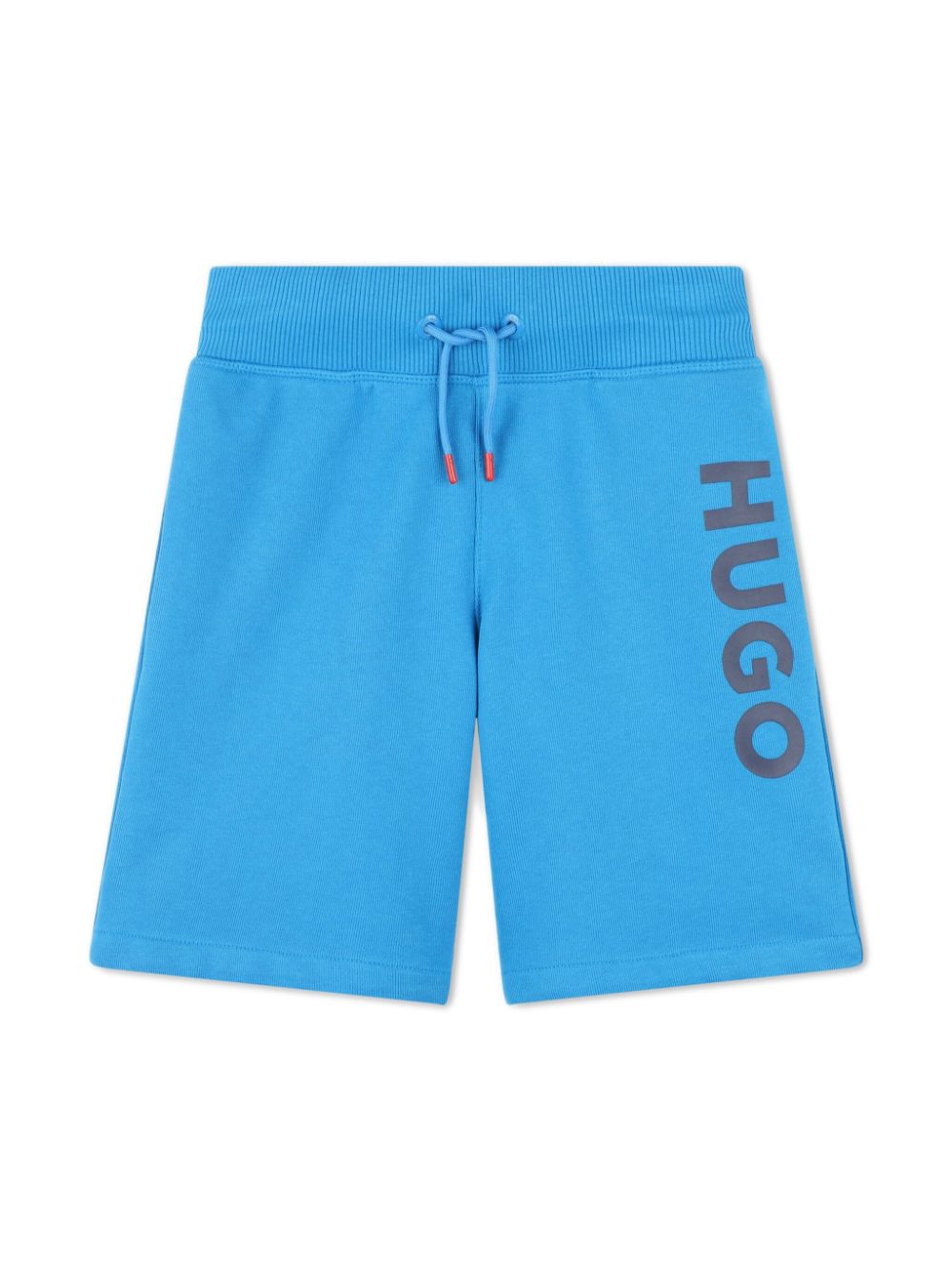 HUGO KIDS logo-print track shorts - Blue von HUGO KIDS
