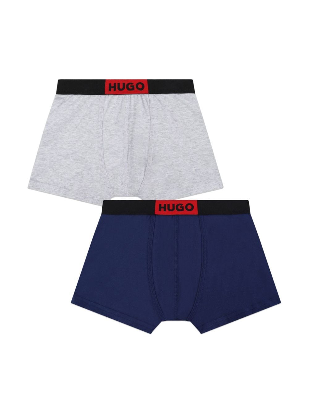 HUGO KIDS logo-waist boxer shorts set - Blue von HUGO KIDS