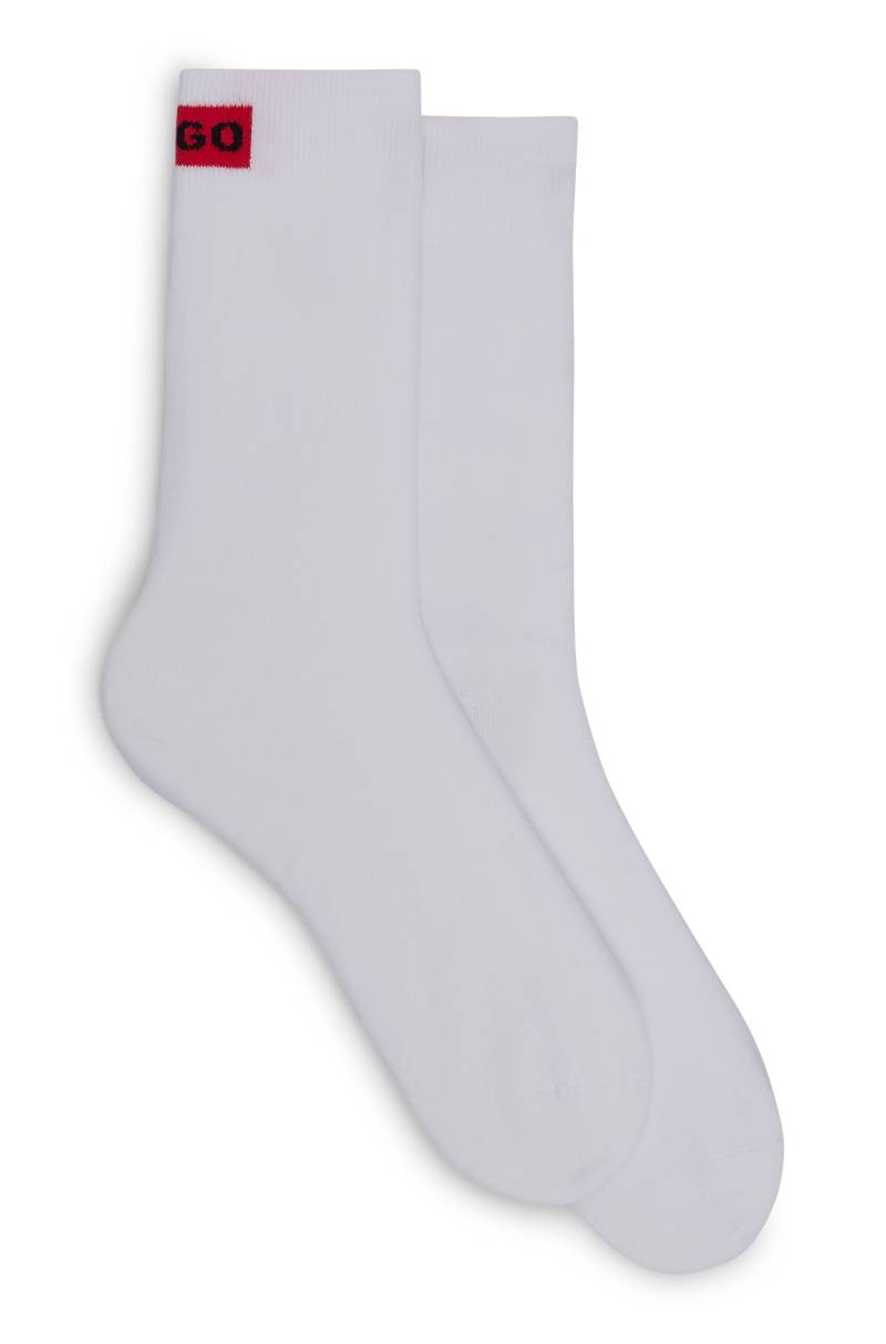 HUGO Businesssocken »2P RS LABEL CC W«, (Packung, 2 Paar, 2er) von HUGO Underwear