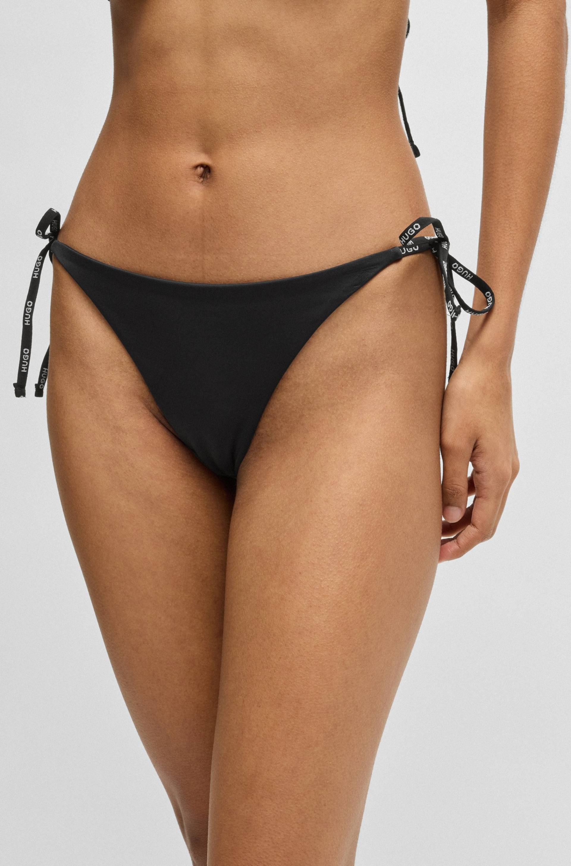 HUGO Underwear Bikini-Hose »PURE_SIDE TIE«, mit kontrastfarbenen Einsätzen HUGO Underwear Bikini-Hose »PURE_SIDE TIE«, mit kontrastfarbenen Einsätzen von HUGO Underwear