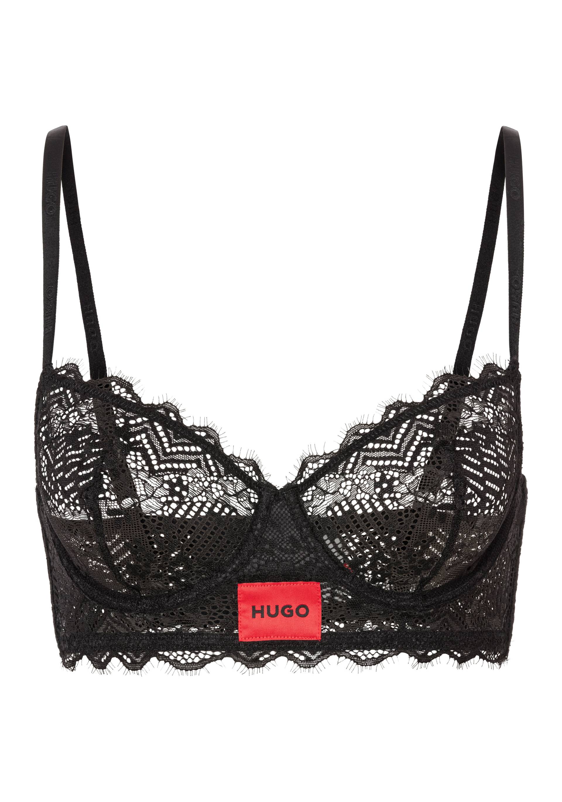HUGO Underwear Bügel-BH »UNDERWIRE B. RL LACE«, Mit HUGO Logo auf dem Bund HUGO Underwear Bügel-BH »UNDERWIRE B. RL LACE«, Mit HUGO Logo auf dem Bund von HUGO Underwear