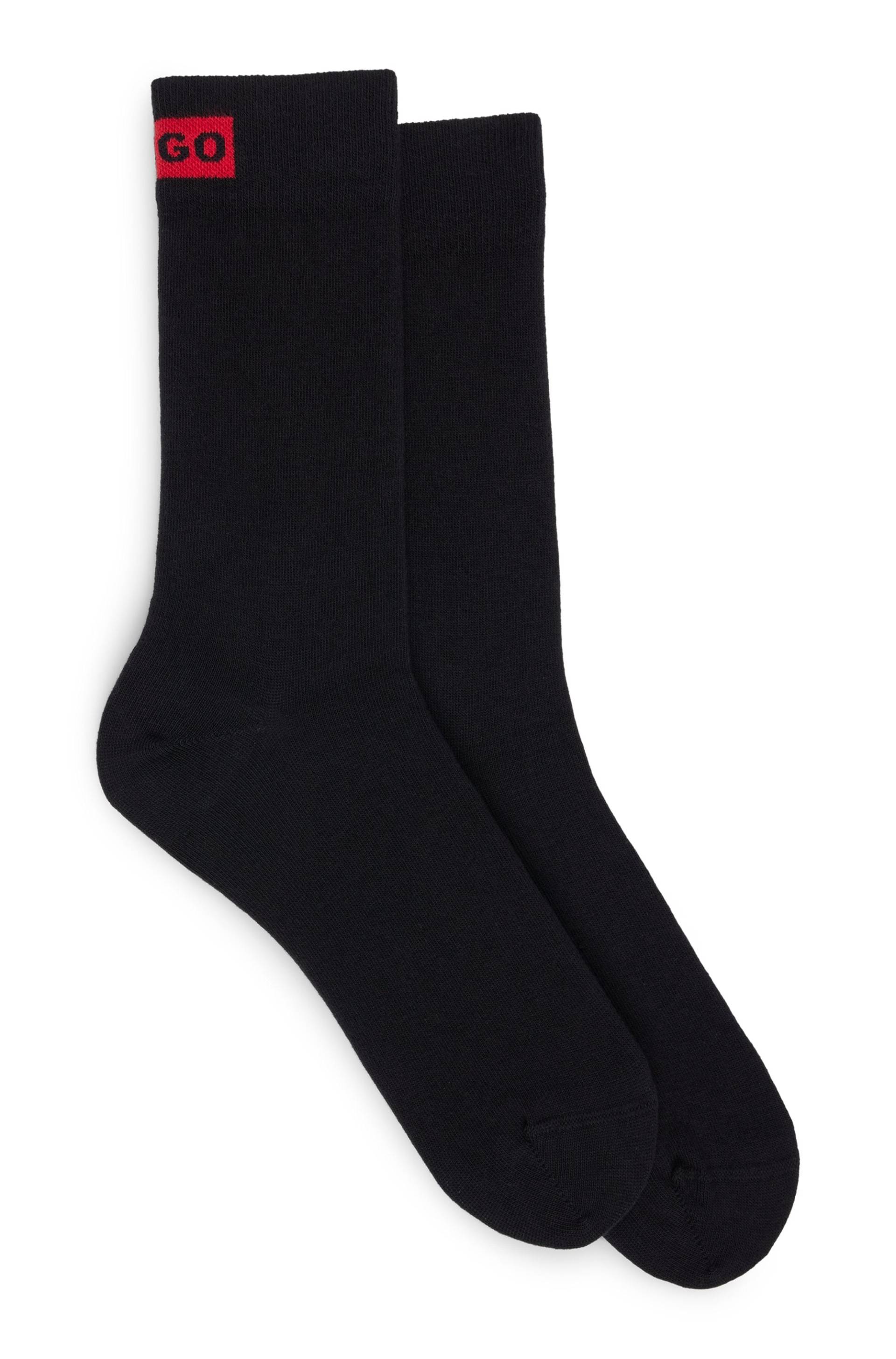 HUGO Underwear Businesssocken »2P RS LABEL CC W«, (Packung, 2 Paar, 2er), mit eingesticktem Markenlabel von HUGO Underwear