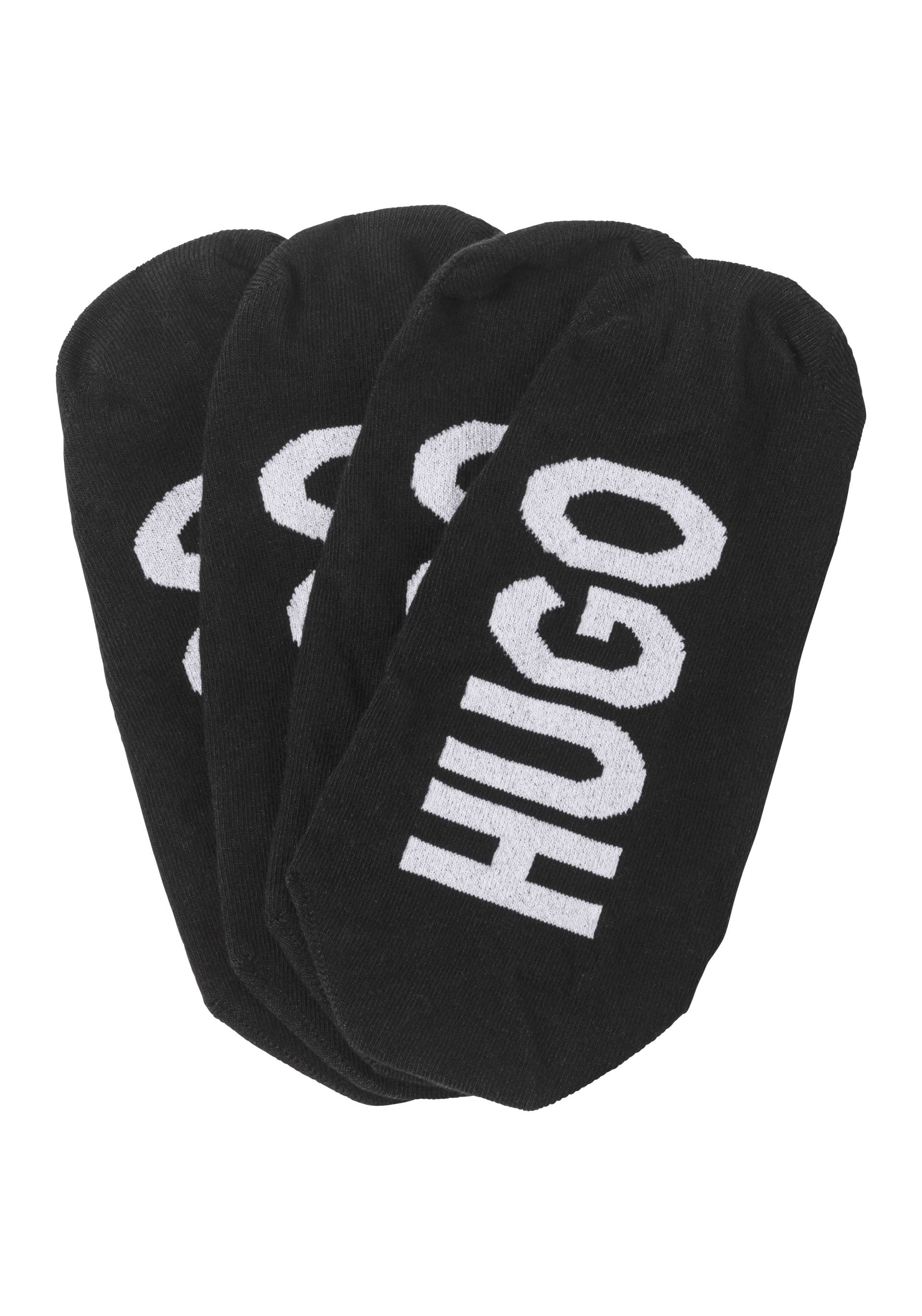 HUGO Underwear Sneakersocken »2P INVISIBLE W«, (Packung, 2 Paar, 2er), mit Hugo Logoschriftzug unter der Sohle von HUGO Underwear