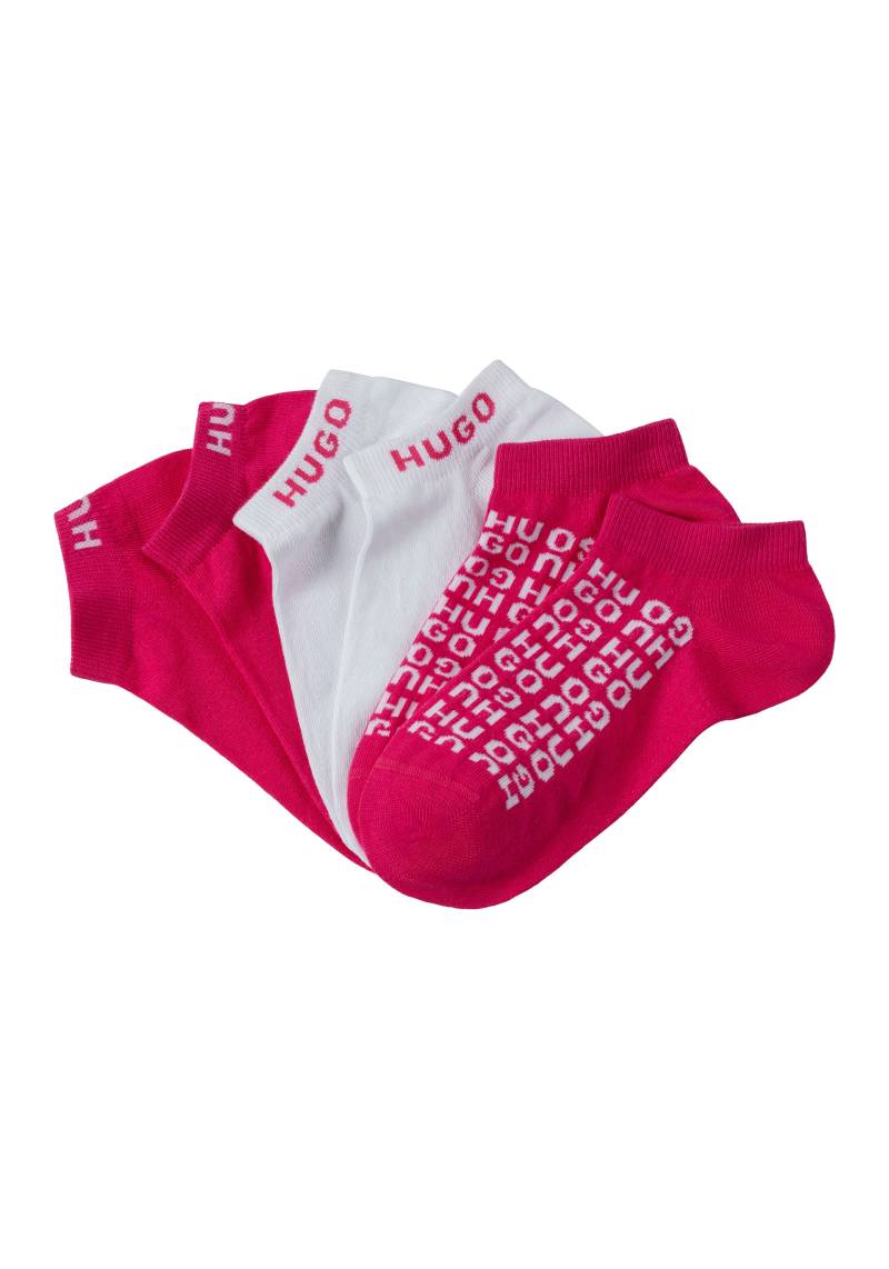 HUGO Underwear Socken »3P AS AO LOGO CC«, (Packung, 3 Paar, 3er Pack), mit kontrastfarbenen Logoschriftzug von HUGO Underwear