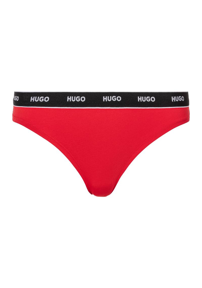 HUGO Underwear String »THONG STRIPE PYP 10«, mit BOSS Schriftzug auf dem Bund von HUGO Underwear