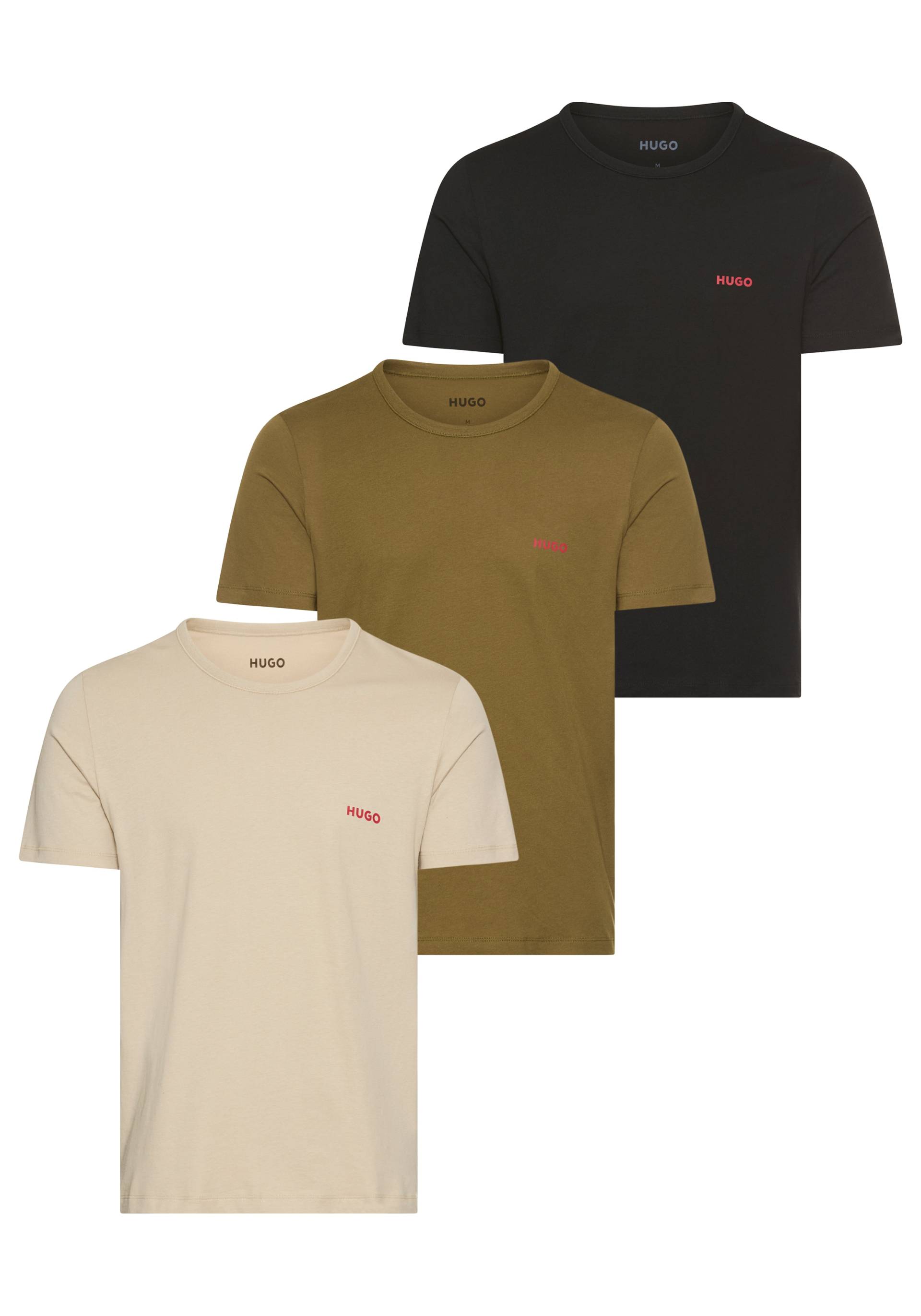 HUGO Underwear T-Shirt »RN TRIPL«, (Packung, 3 tlg.), mit Rundhalsausschnitt von HUGO Underwear