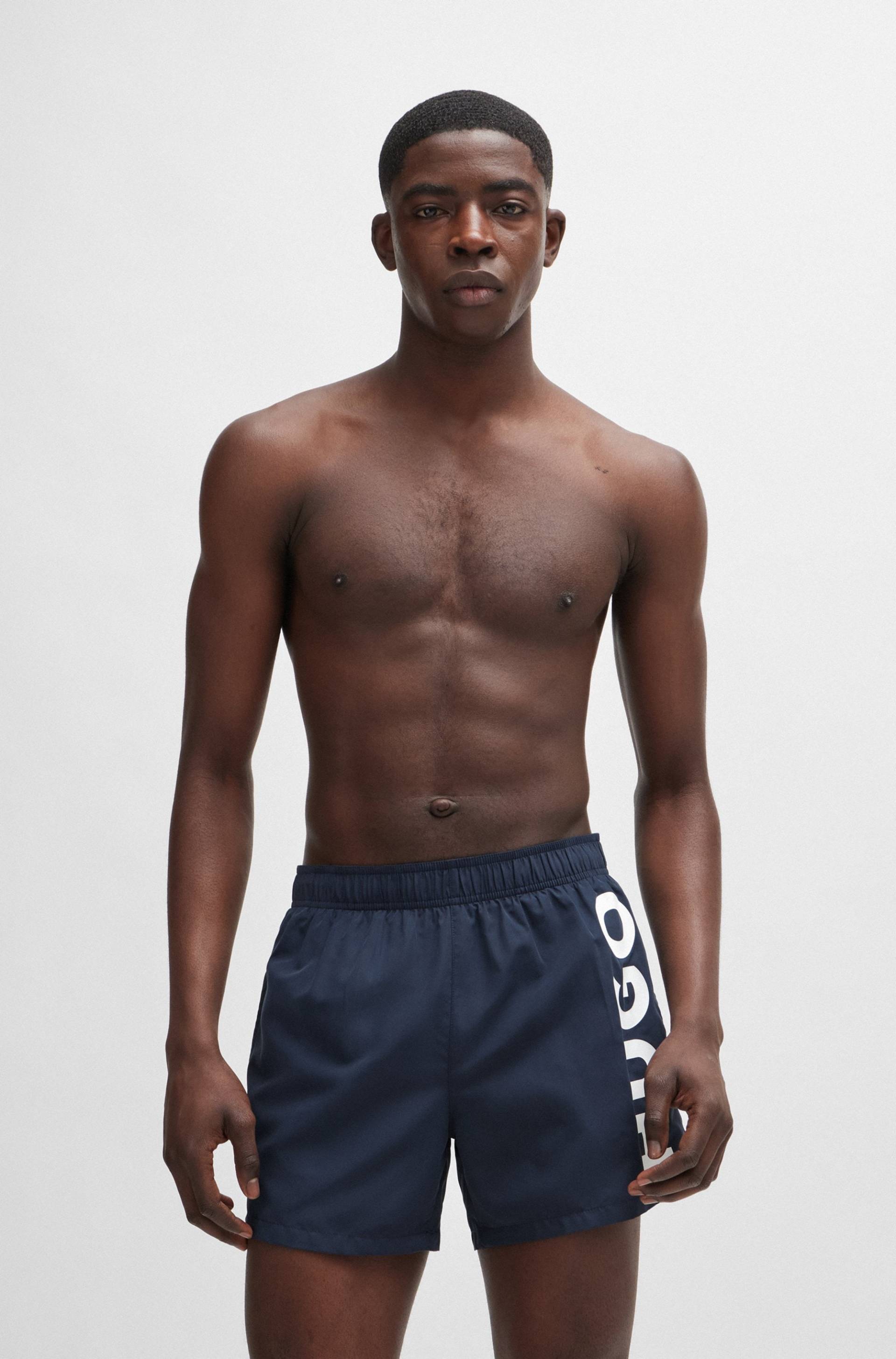 HUGO Underwear Badeshorts »ABAS«, seitlich mit grossem HUGO Logo-Print HUGO Underwear Badeshorts »ABAS«, seitlich mit grossem HUGO Logo-Print von HUGO Underwear