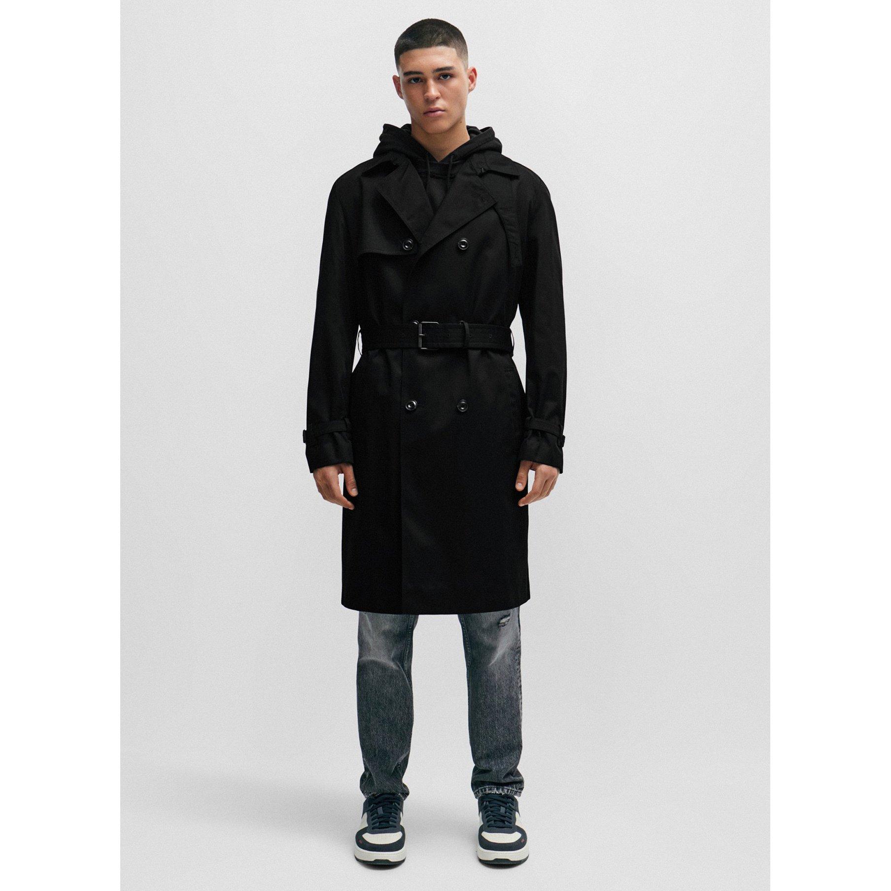 Trenchcoat Herren Black 50 von HUGO