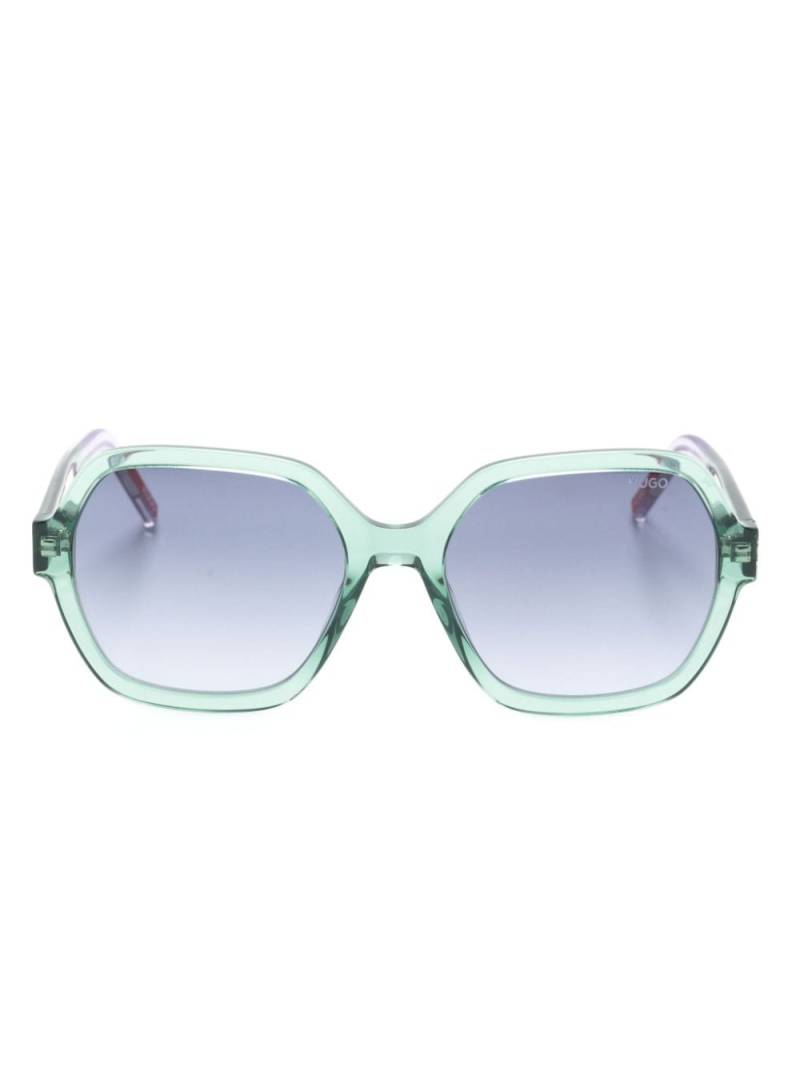 HUGO 1265/S-JHD oversize-frame sunglasses - Green von HUGO