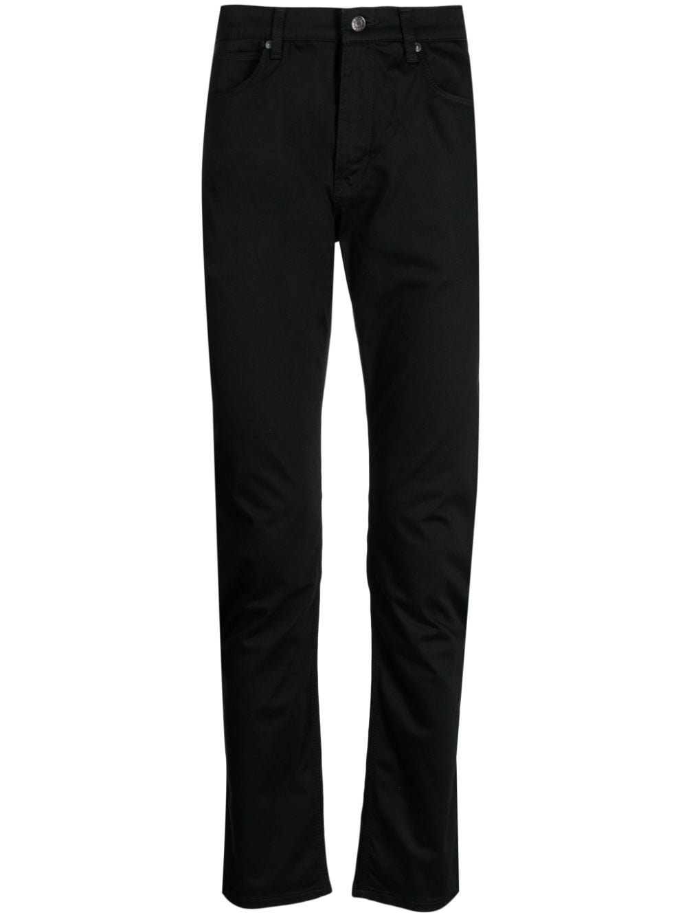 HUGO 708 tapered-leg jeans - Black von HUGO