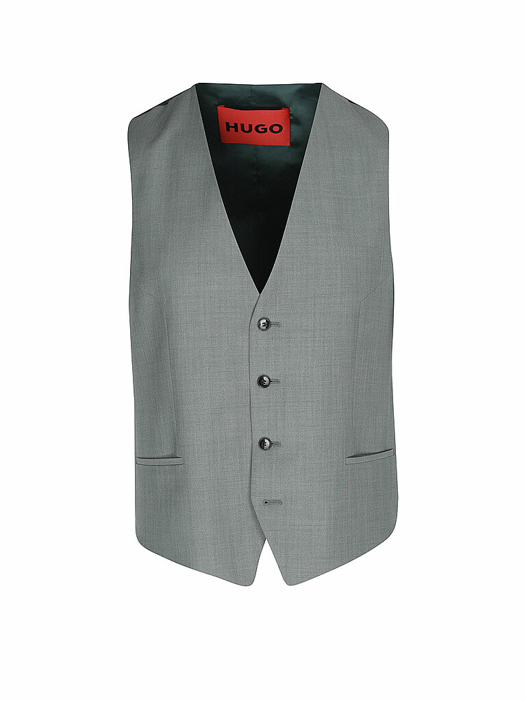 HUGO Anzugweste Extra Slim Fit VIN grün | 48 von HUGO