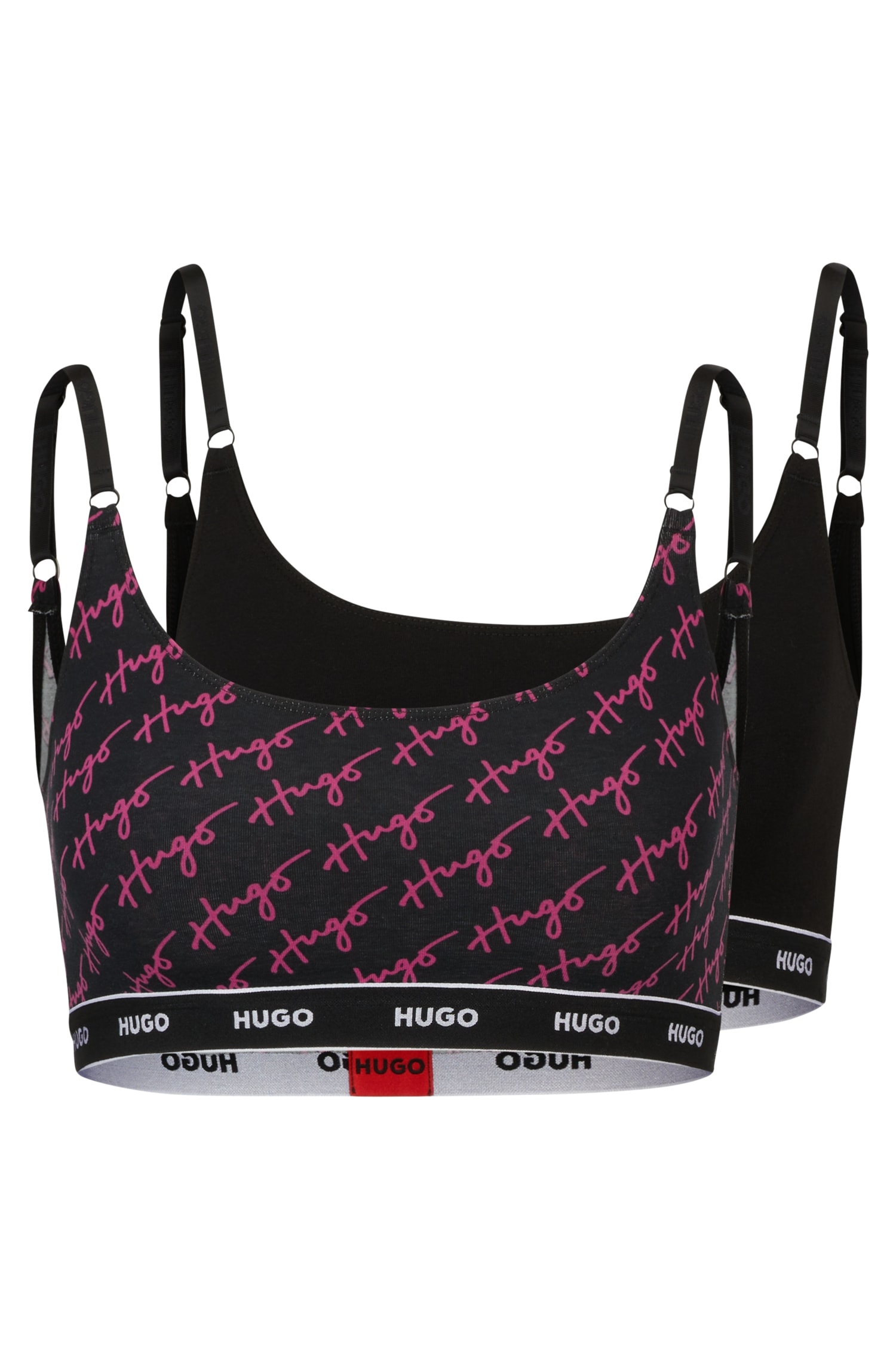 HUGO Underwear Bralette-BH »TWIN BRALETTE DESIGN«, (Packung, 2 tlg.) von HUGO Underwear