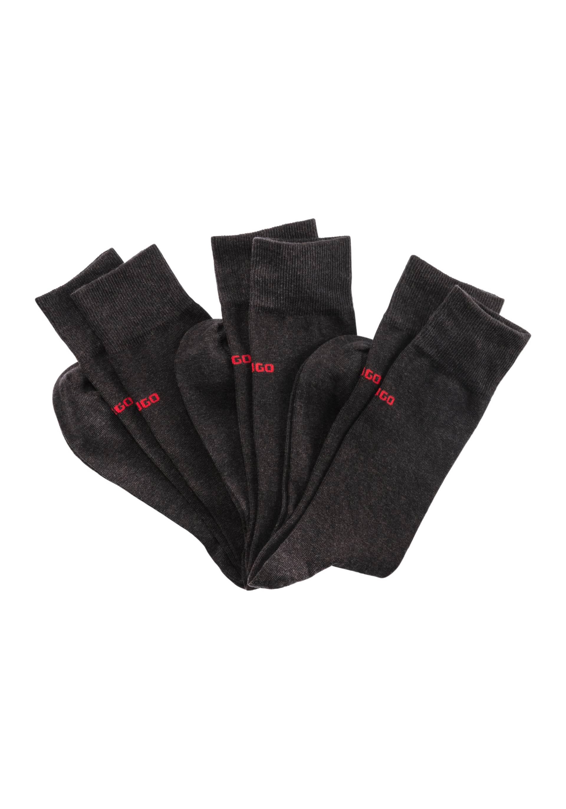 HUGO Underwear Businesssocken »3P RS UNI COLORS CC«, (Packung, 3 Paar, 3er), mit Hugo Boss Logo-Schriftzug von HUGO Underwear