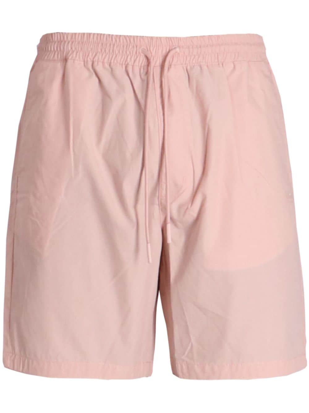 HUGO Dan drawstring cotton shorts - Pink von HUGO
